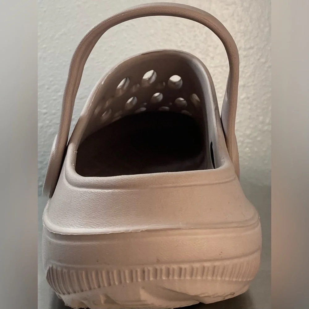 Womens.. Beige Slip-On Clogs